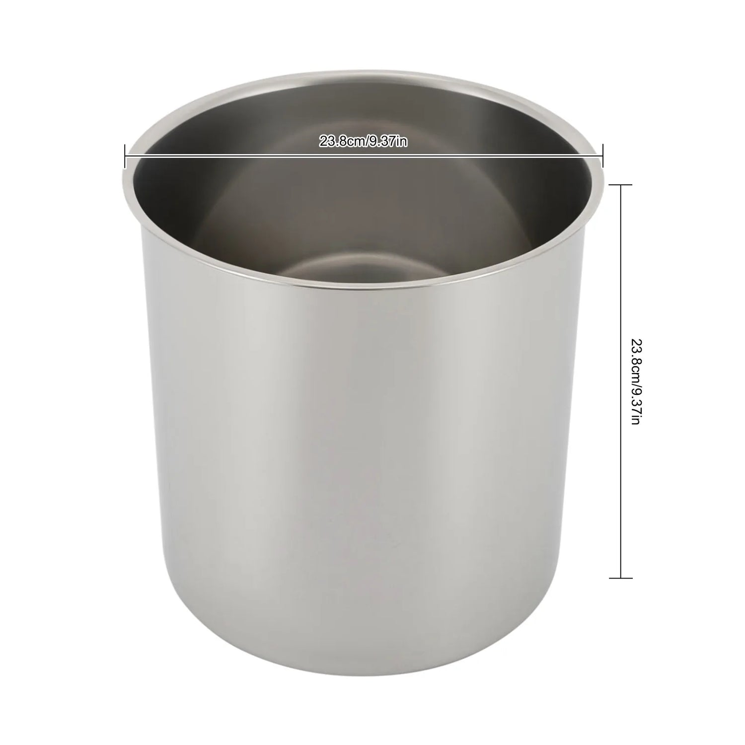 10.57Qt Soup Warmer 35-80°c Adjustable Soup Pot Heating Stew Kettle with Lid Buffet Warming Pot for Restaurant Hotel Canteen