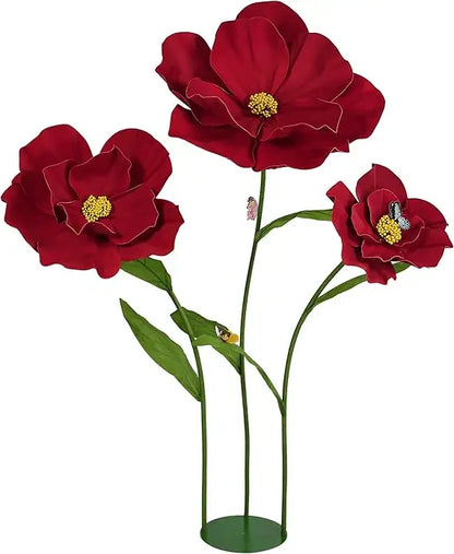 Ft Giant Artificial Flowers for Decoration, Large EVA Flower Decor, Wedding Arrangements, Birthday Party Banquet Background