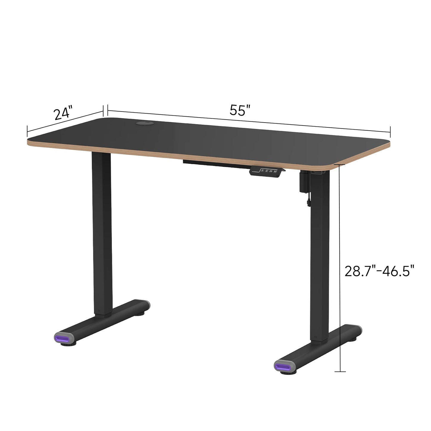 NearHub Electric Height Adjustable Ergonomic Desk Sit Stand Table