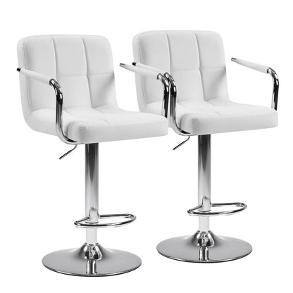 JHK Ergonomic Adjustable Swivel Office Chair With Padded Armrests