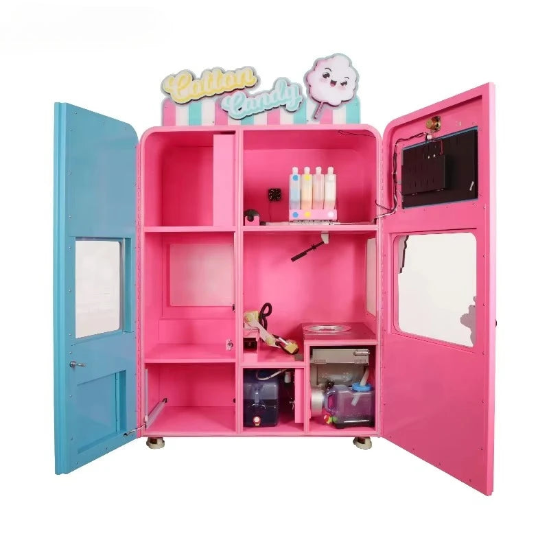 Cotton Candy Machine Pro Plus Automatic Commercial Coin Operated Touchscreen