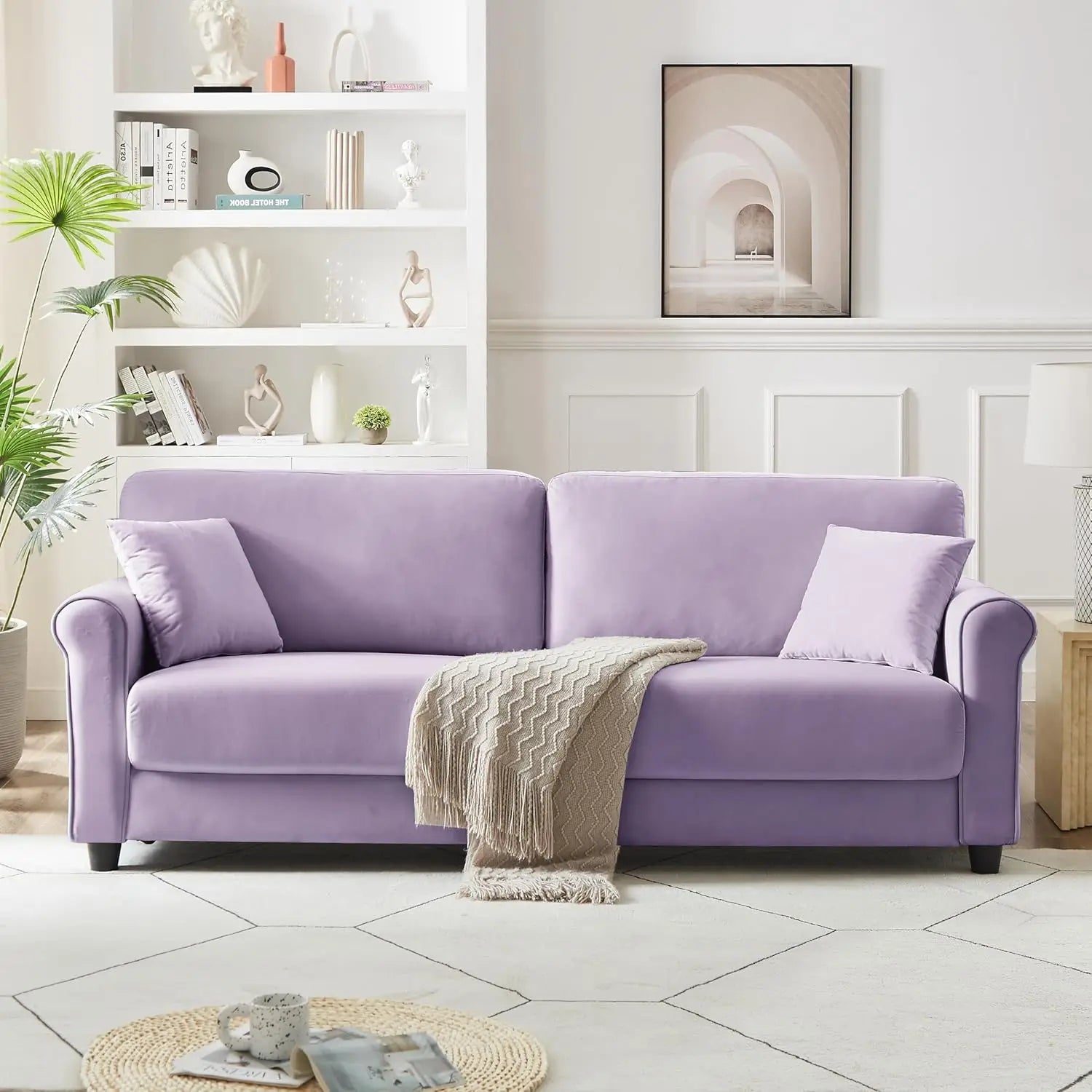 Modern Loveseat Sofa for Living Room,Love Seat with 2 Seater,Velvet Loveseat Sofa,Small Couch for Living, Customized