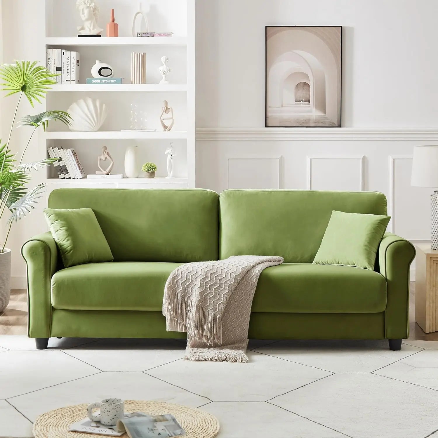Modern Loveseat Sofa for Living Room,Love Seat with 2 Seater,Velvet Loveseat Sofa,Small Couch for Living, Customized