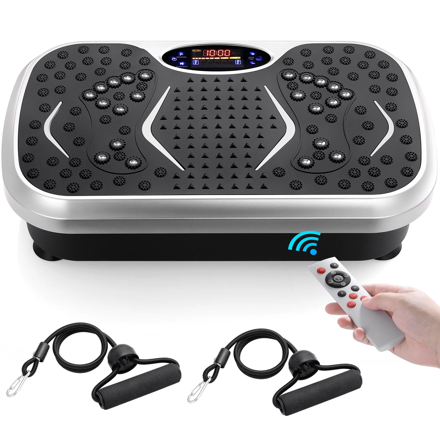 Vibration Plate Exercise Machine, Vibration Plate for Lymphatic Drainage, Whole Body Workout Vibrate Fitness Platform