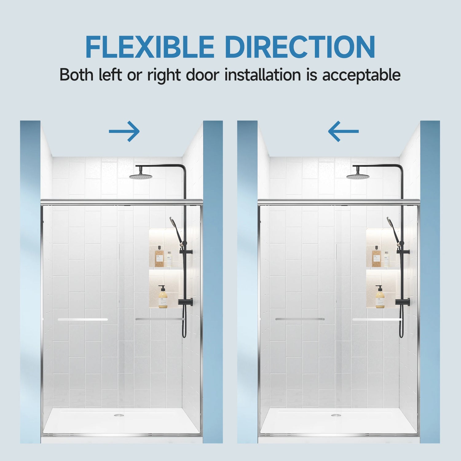 56"- 60" W x 72&
