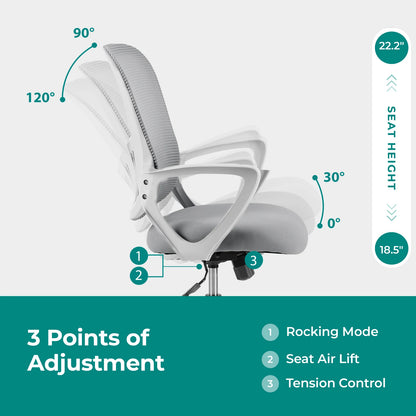 MCQ Ergonomic Gaming Office Chair With Lumbar Support