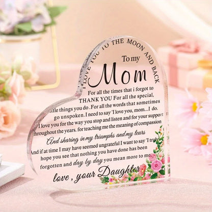 Mom Heart Keepsake - Perfect Birthday &amp; Mother&