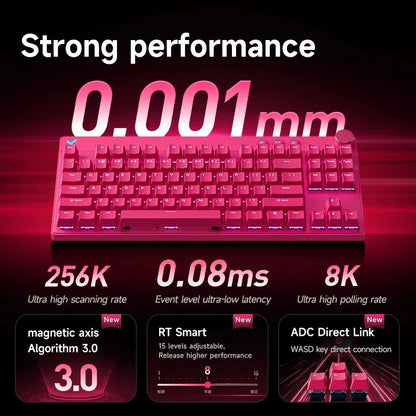 MCHOSE Mix87 Magnetic Switch Wired Mechanical Gaming Keyboard