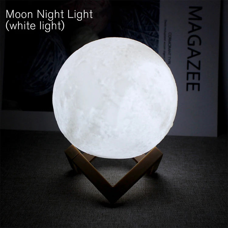 Moon L LED Book Light Moon Galaxy Night Lamp Bedroom