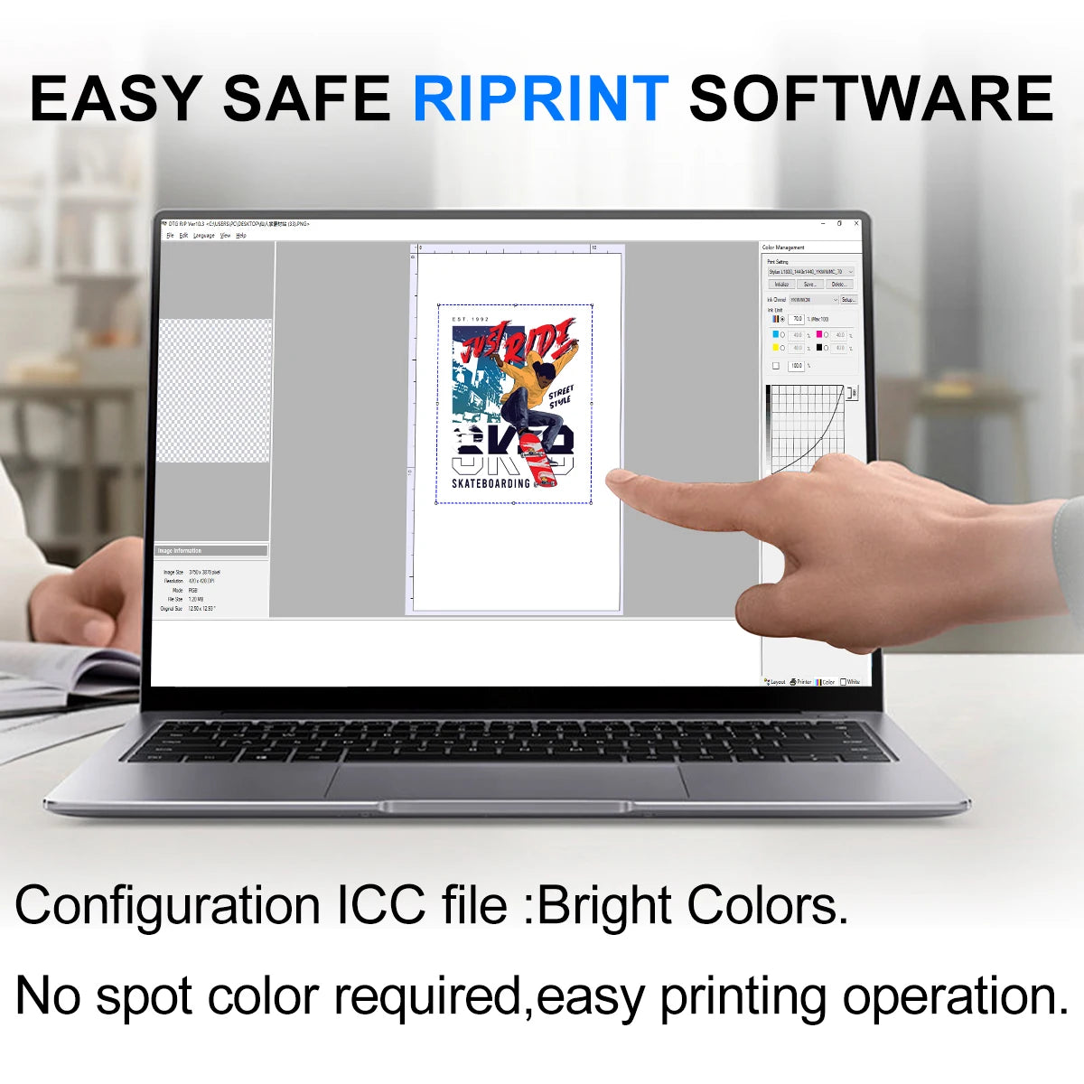 A3+ XP600 DTF Printer Directly to Film Transfer Printer impresora dtf A3 For Hoodies Clothes jeans A3 T shirt Printing Machine