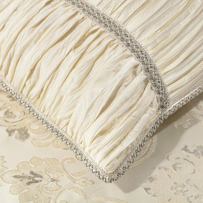 Luxury Comorter Set, loral Design Comorter King Sets or Bedroom, Quality Bedding Set PrincStyle with Euro Shams, Bedskirt, Decor