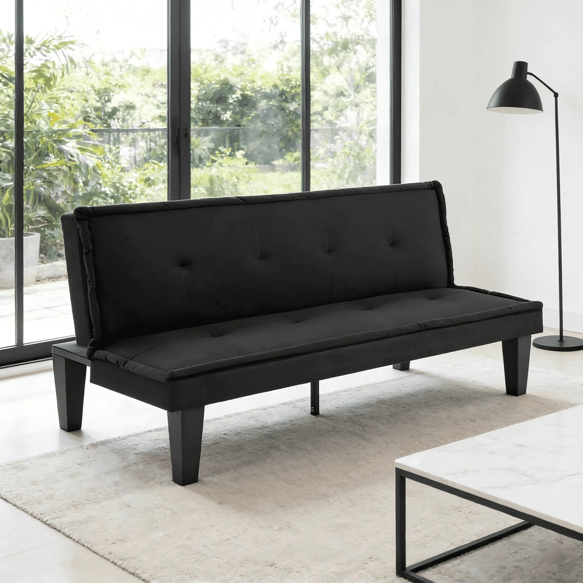 Gewnee Folding Futon Sofa Bed Recliner Sleeper for Apartments and Guests