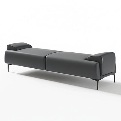 59″ Bench for Bedroom, Bed Benches for Foot of Bed, Ottoman for Bedroom with Soft Armrests, Scratch-Resistant Faux, Customized
